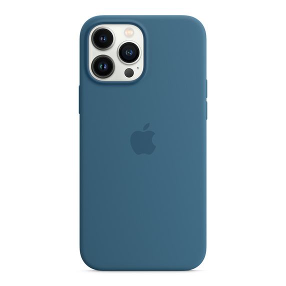 Силиконовый чехол MagSafe для iPhone 13 Pro Max, цвет «полярная лазурь»